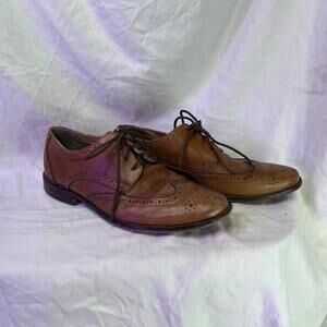 Florsheim Imperial Calf Wingtip Shoes Men's 9D Brown